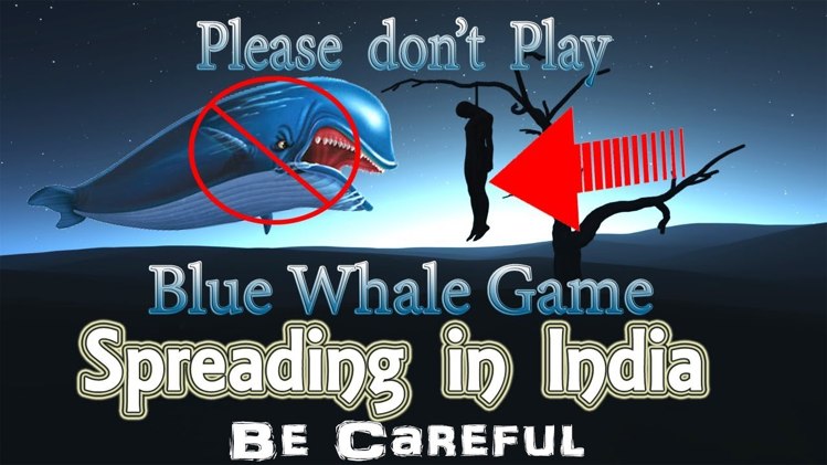 blue whale game in India protect your children